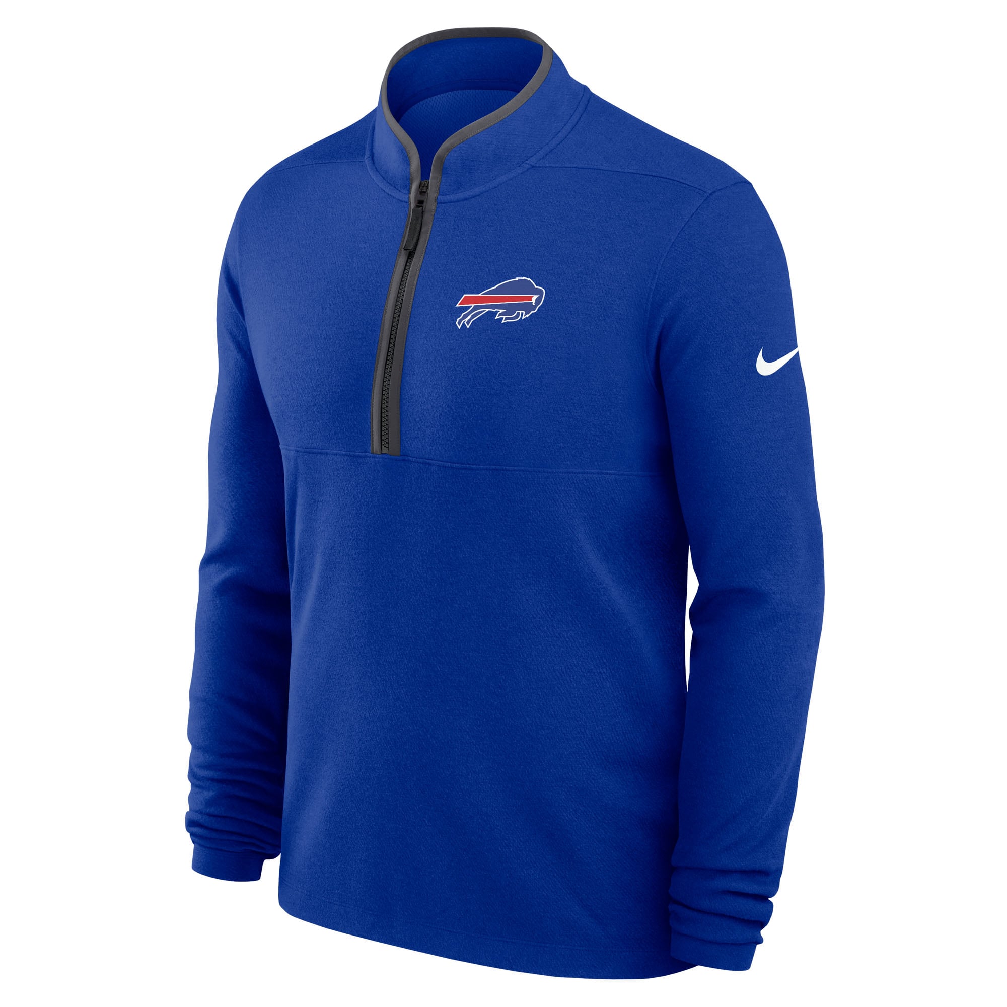 Men's Nike Royal Buffalo Bills Primetime Victory Dri-FIT Half-Zip Pullover